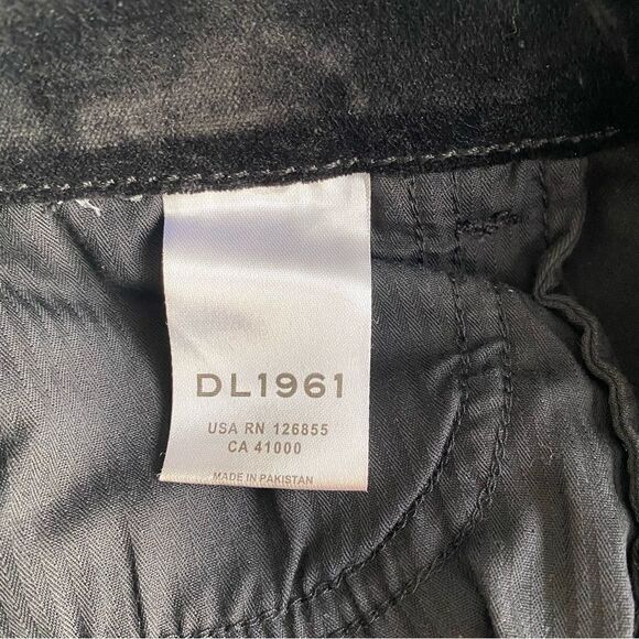 Dl1961 | Tween Girls’ Black Velvet Jenny Mini Skirt Size 16 - Picture 8 of 10